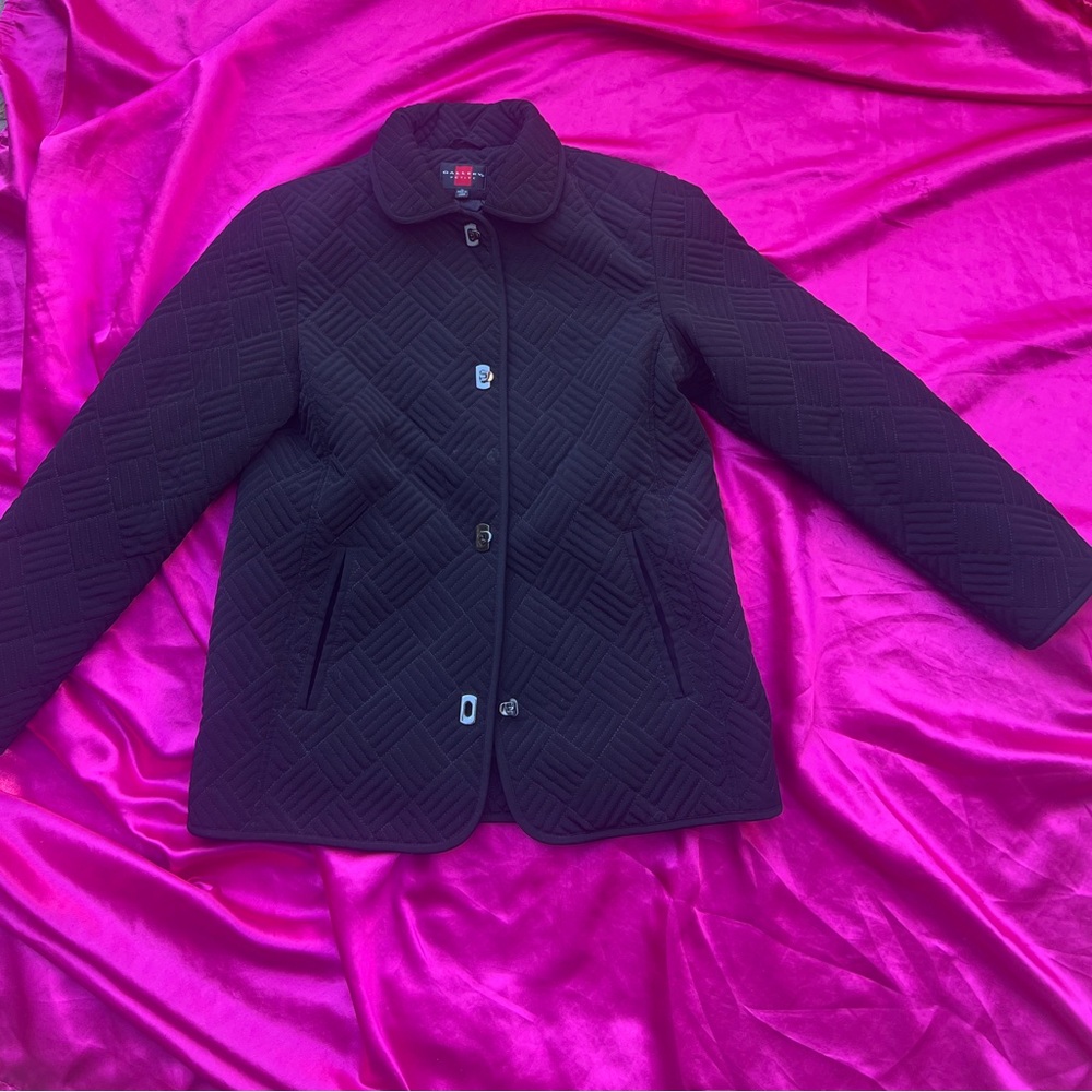 Gallery petite jacket with cool buttons